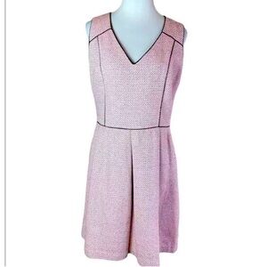 NWT Banana Republic Pipes Tweed knee Length Dress with Pockets